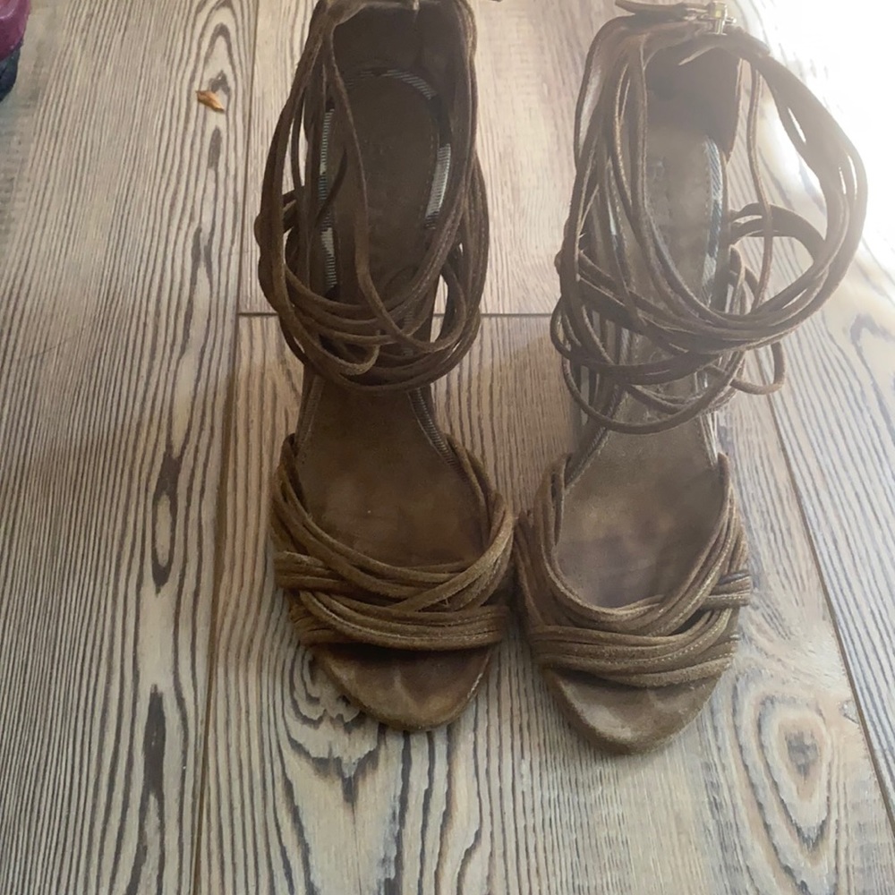 Burberry Wedge Sandals